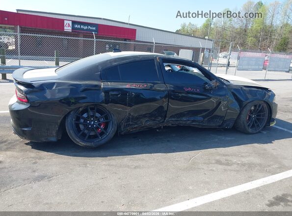 2C3CDXGJ2LH153413 2020 DODGE CHARGER Black Front view