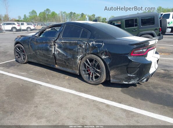 2C3CDXGJ2LH153413 2020 DODGE CHARGER Black Rear left