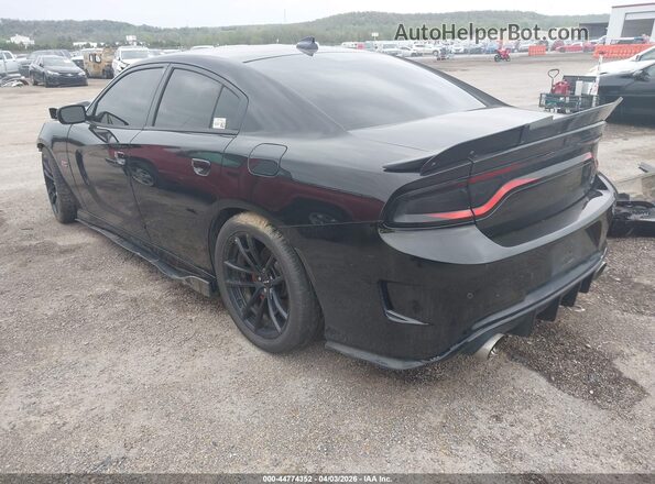 2C3CDXGJ3JH335411 2018 DODGE CHARGER Black უკანა მარცხენა