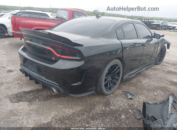 2C3CDXGJ3JH335411 2018 DODGE CHARGER Black უკანა მარჯვენა