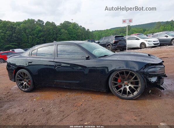2C3CDXGJ3KH518860 2019 DODGE CHARGER Black Widok wnętrza 360 stopni