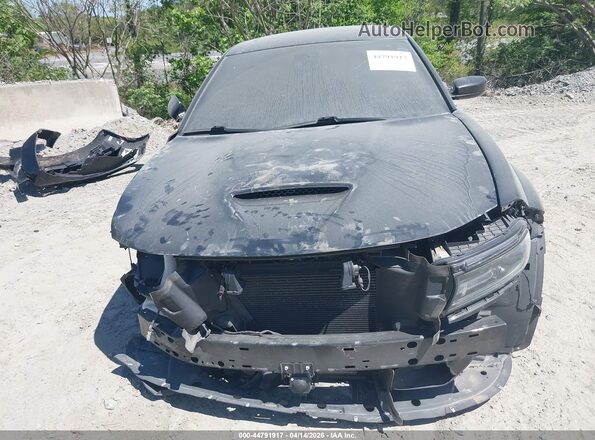 2C3CDXGJ5MH626870 2021 DODGE CHARGER Black Widok wnętrza z tyłu