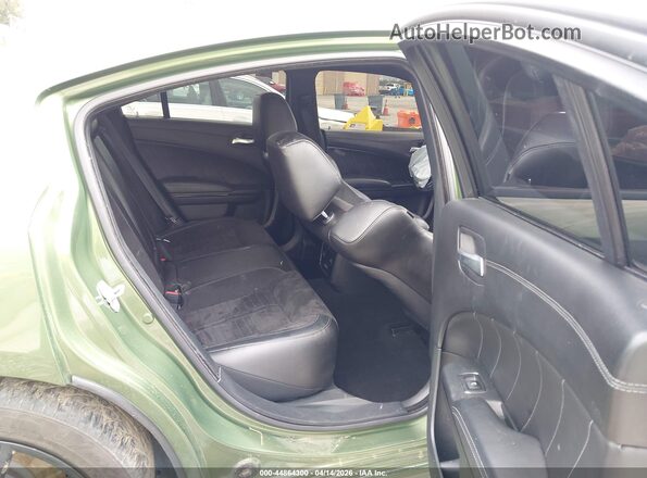 2C3CDXGJ5NH208679 2022 DODGE CHARGER Green VIN կոդի պիտակի տեսք