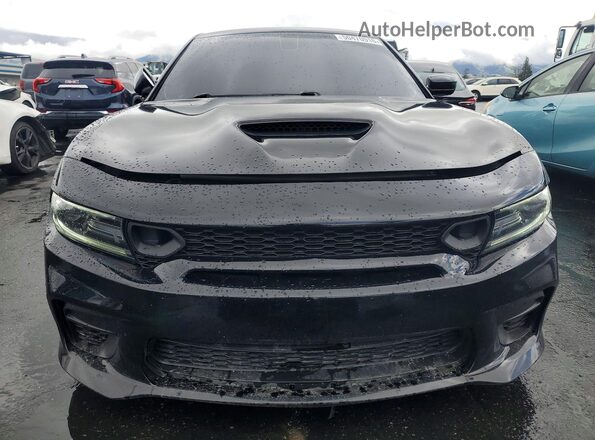 2C3CDXGJ7LH107303 2020 DODGE CHARGER Black Դիմացի տեսք