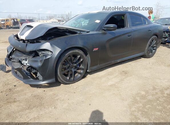 2C3CDXGJ7LH175889 2020 DODGE CHARGER Black Front left