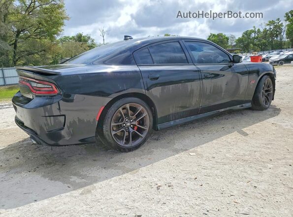 2C3CDXGJ7MH540136 2021 DODGE CHARGER Black უკანა მარჯვენა