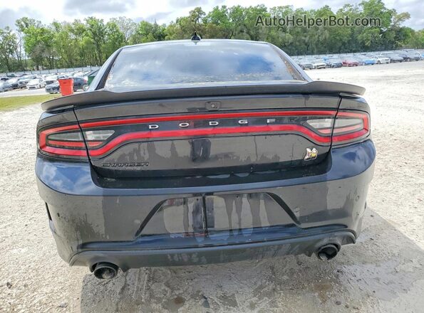 2C3CDXGJ7MH540136 2021 DODGE CHARGER Black უკანა ხედი
