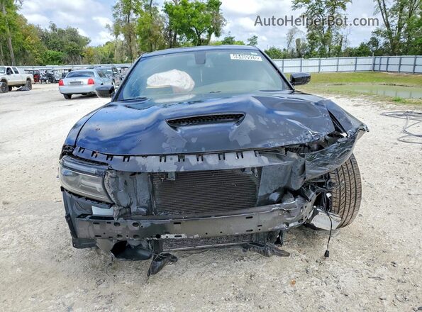 2C3CDXGJ7MH540136 2021 DODGE CHARGER Black წინა ხედი