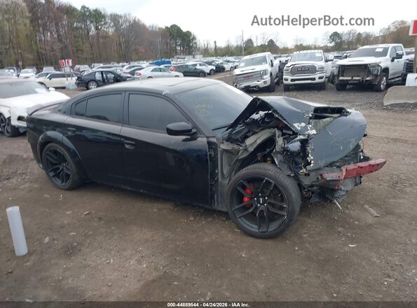 2C3CDXGJ8GH132782 2016 DODGE CHARGER Black ხელსაწყოთა პანელის ხედი