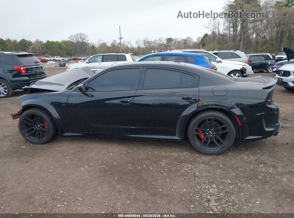 2C3CDXGJ8GH132782 2016 DODGE CHARGER Black უკანა სალონის ხედი