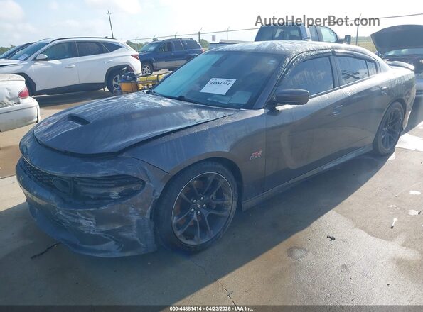 2C3CDXGJ8MH511230 2021 DODGE CHARGER Gray Przód lewy