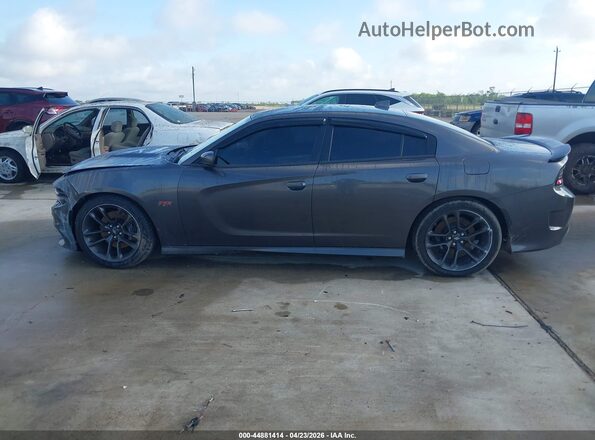 2C3CDXGJ8MH511230 2021 DODGE CHARGER Gray Widok wnętrza 360 stopni