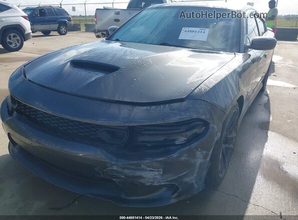 2C3CDXGJ8MH511230 2021 DODGE CHARGER Gray Widok z przodu