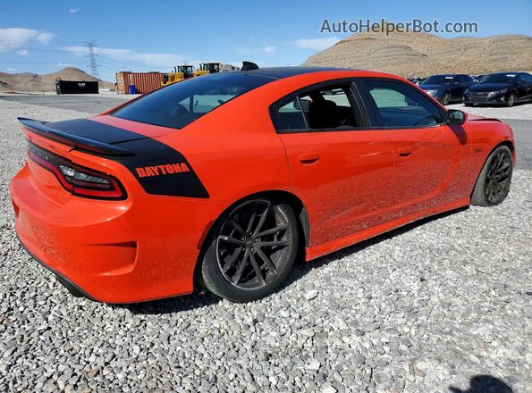 2C3CDXGJ8MH618908 2021 DODGE CHARGER Orange Tył prawy