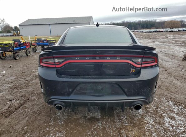2C3CDXGJ9LH172654 2020 DODGE CHARGER Black Вид ззаду