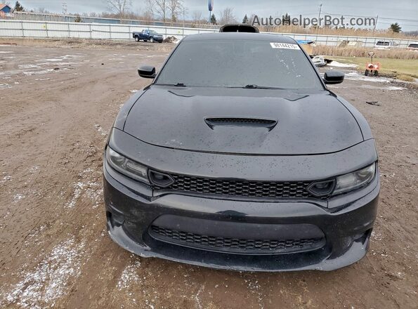 2C3CDXGJ9LH172654 2020 DODGE CHARGER Black Вид спереду