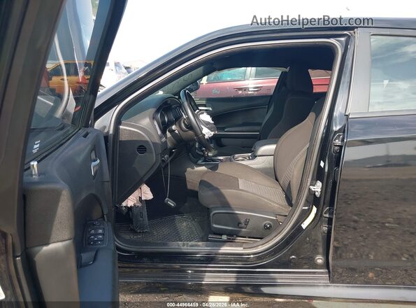 2C3CDXGJXLH197708 2020 DODGE CHARGER Black Front interior view