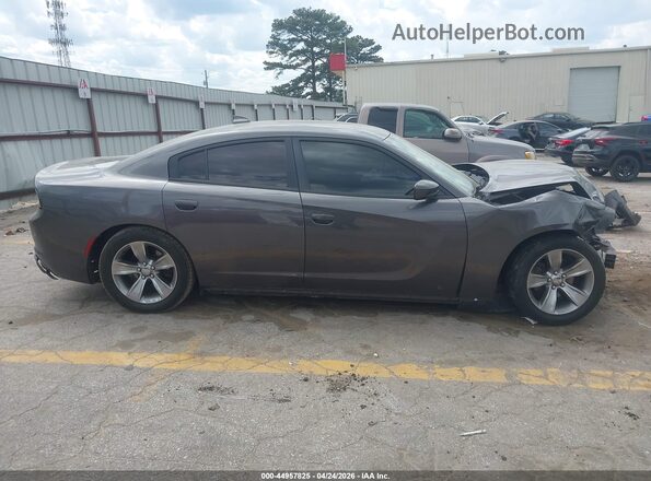 2C3CDXHG0GH276362 2016 DODGE CHARGER Gray Vista interior trasera