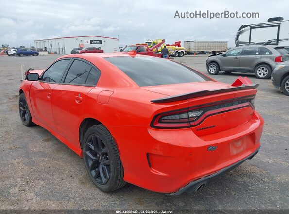 2C3CDXHG1MH652563 2021 DODGE CHARGER Orange Задня ліва чверть