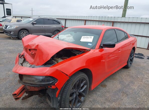 2C3CDXHG1MH652563 2021 DODGE CHARGER Orange Передня ліва чверть