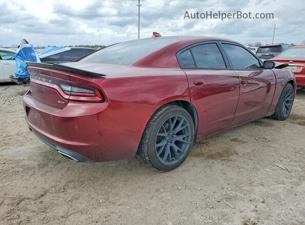 2C3CDXHG2JH153413 2018 DODGE CHARGER Burgundy 