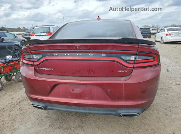2C3CDXHG2JH153413 2018 DODGE CHARGER Burgundy 