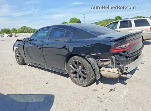 2C3CDXHG2NH130512 2022 DODGE CHARGER Black Tył lewy