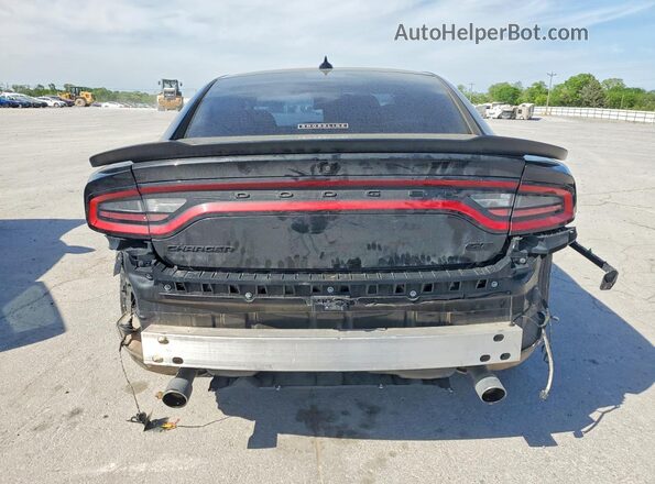 2C3CDXHG2NH130512 2022 DODGE CHARGER Black Widok z tyłu