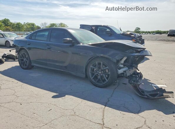 2C3CDXHG2NH130512 2022 DODGE CHARGER Black Przód prawy