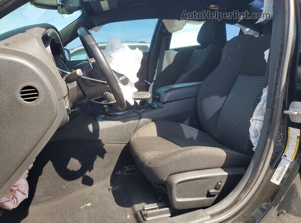 2C3CDXHG2NH130512 2022 DODGE CHARGER Black Widok wnętrza z przodu