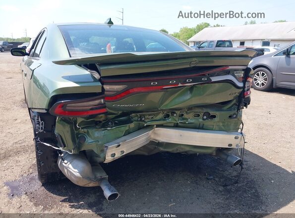 2C3CDXHG2NH169598 2022 DODGE CHARGER Green Вид спереду