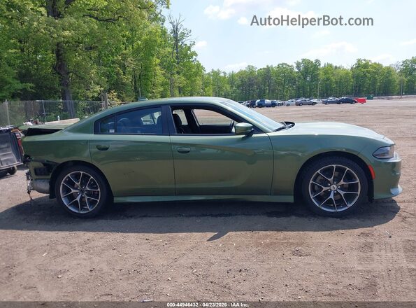 2C3CDXHG2NH169598 2022 DODGE CHARGER Green Панорамний вид салону 360°