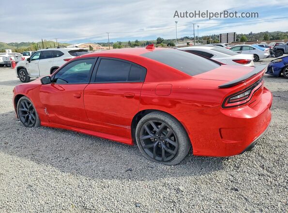 2C3CDXHG4MH643436 2021 DODGE CHARGER Red Tył lewy