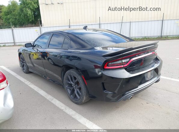 2C3CDXHG4MH679305 2021 DODGE CHARGER Black Tył lewy
