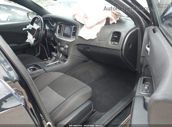 2C3CDXHG4MH679305 2021 DODGE CHARGER Black Widok wnętrza z przodu