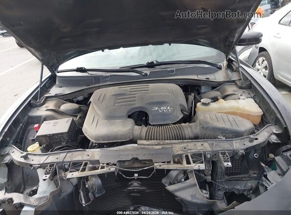 2C3CDXHG4MH679305 2021 DODGE CHARGER Black Widok z tyłu