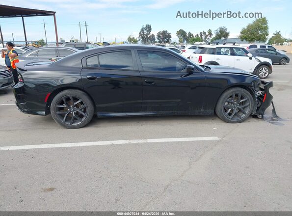 2C3CDXHG4MH679305 2021 DODGE CHARGER Black Widok wnętrza 360 stopni