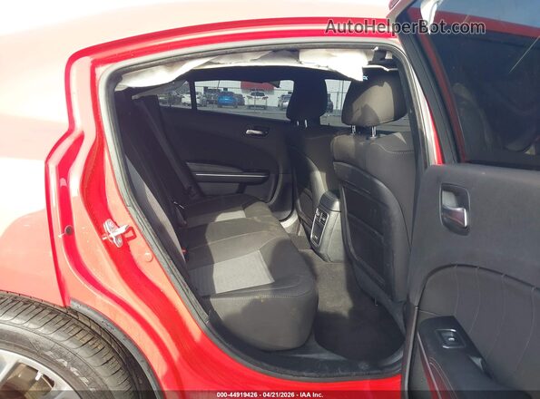 2C3CDXHG6NH109694 2022 DODGE CHARGER Red Vista de la etiqueta del VIN