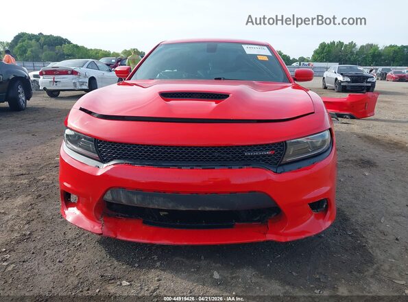 2C3CDXHG6NH109694 2022 DODGE CHARGER Red Vista interior trasera