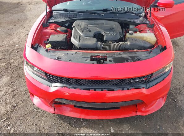 2C3CDXHG6NH109694 2022 DODGE CHARGER Red Vista trasera