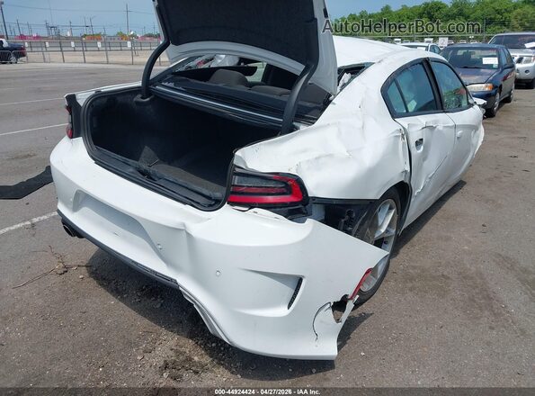 2C3CDXHG6PH575385 2023 DODGE CHARGER Белый Задняя правая четверть