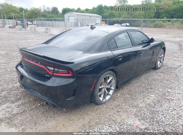 2C3CDXHG7MH539698 2021 DODGE CHARGER Черный Задняя правая четверть