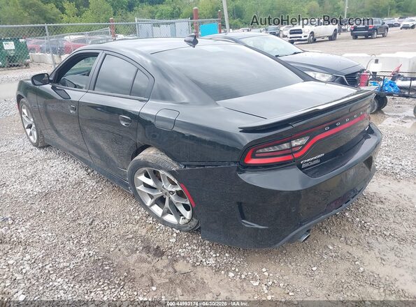 2C3CDXHG7MH539698 2021 DODGE CHARGER Черный Задняя левая четверть