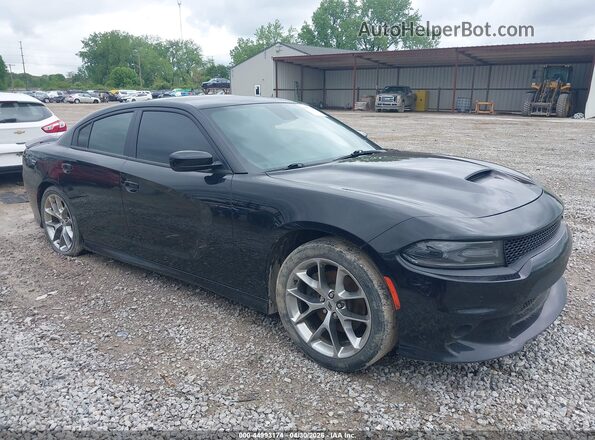 2C3CDXHG7MH539698 2021 DODGE CHARGER Черный Вид задней части салона