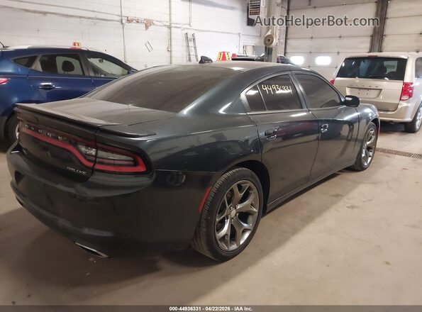 2C3CDXHG8GH166756 2016 DODGE CHARGER Black Rear right