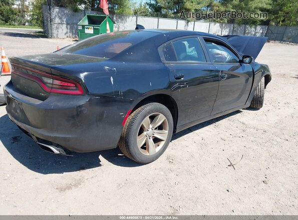 2C3CDXHG8HH569427 2017 DODGE CHARGER Black Հետևի աջ