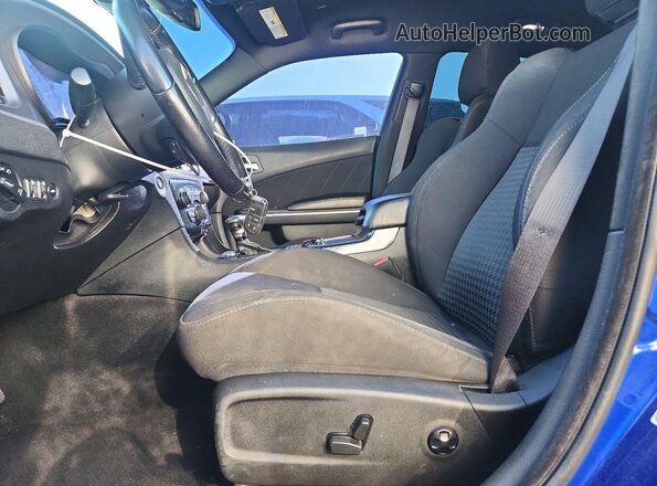 2C3CDXHG8MH650146 2021 DODGE CHARGER Blue Սալոնի դիմացի տեսք