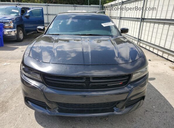 2C3CDXHG9HH644328 2017 DODGE CHARGER Черный Вид спереди