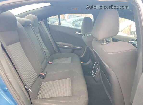 2C3CDXHG9MH553313 2021 DODGE CHARGER Blue Հետևի նստատեղերի տեսք
