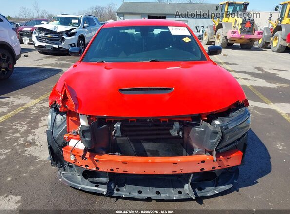 2C3CDXHG9NH119751 2022 DODGE CHARGER Orange Vista interior trasera